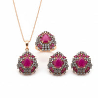 Royal Teardrop Jewellery Set - Jewel by JF