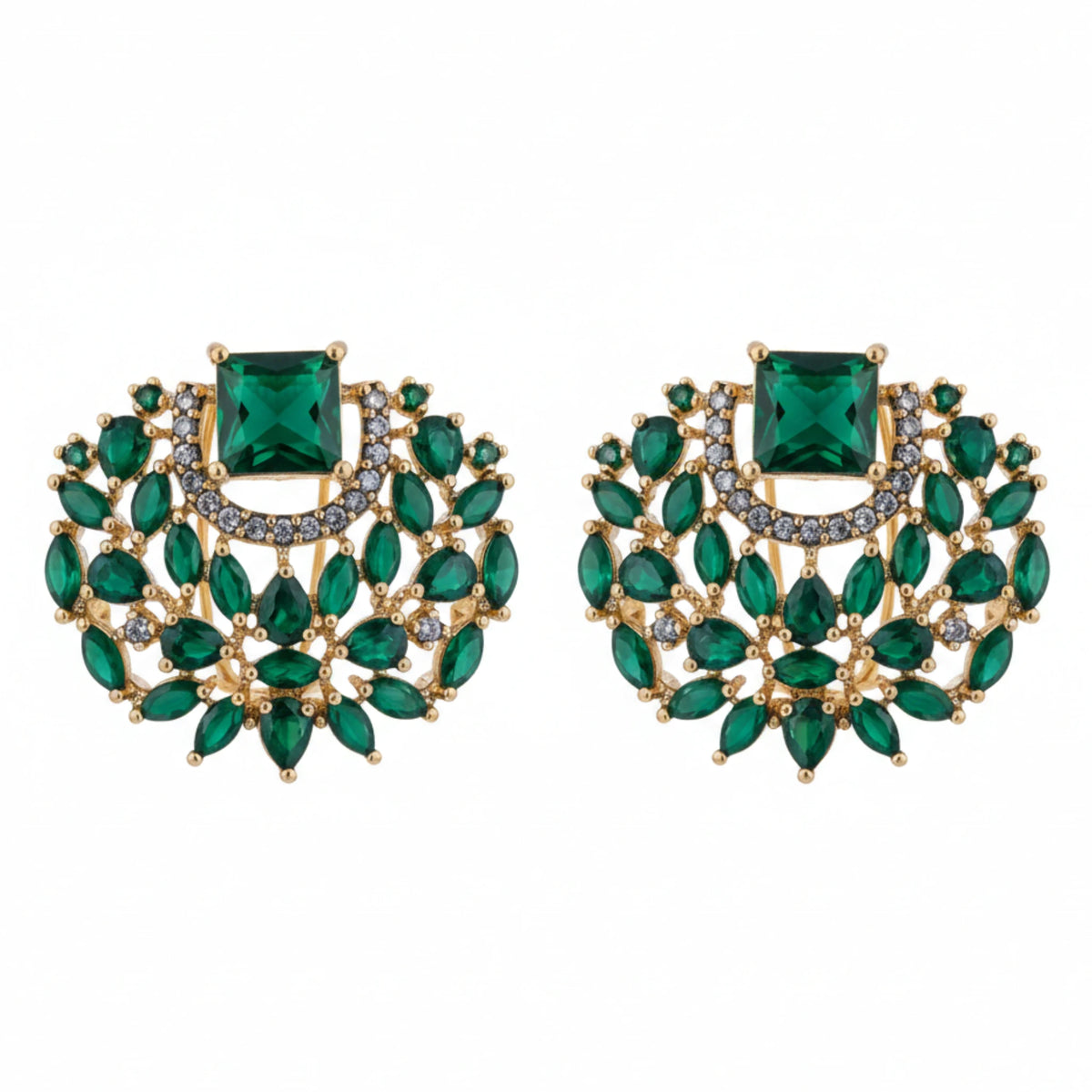 Statement Stud Earrings - Jewel by JF