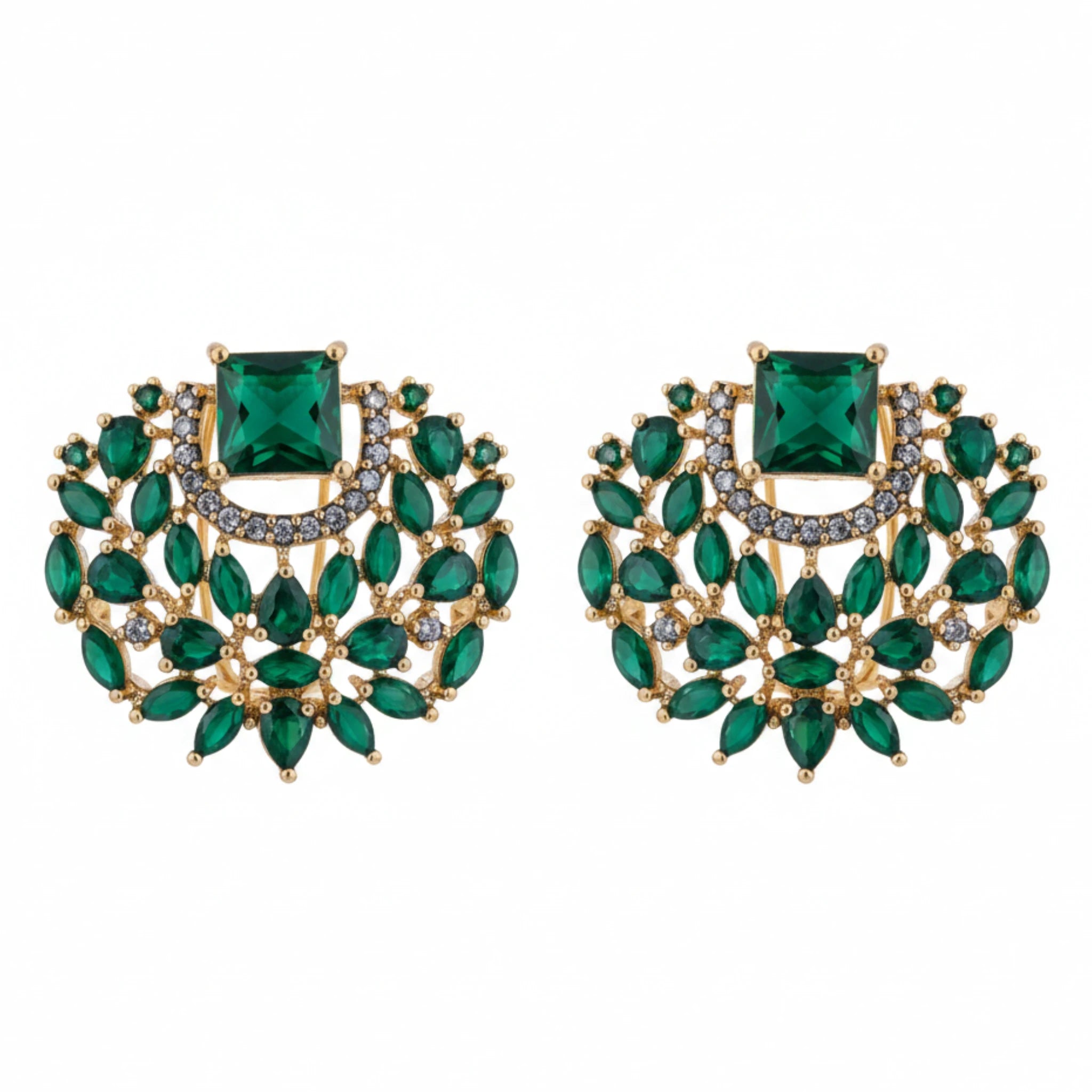 Statement Stud Earrings - Jewel by JF