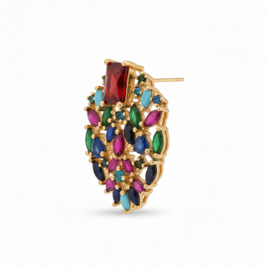 Statement Stud Earrings - Jewel by JF