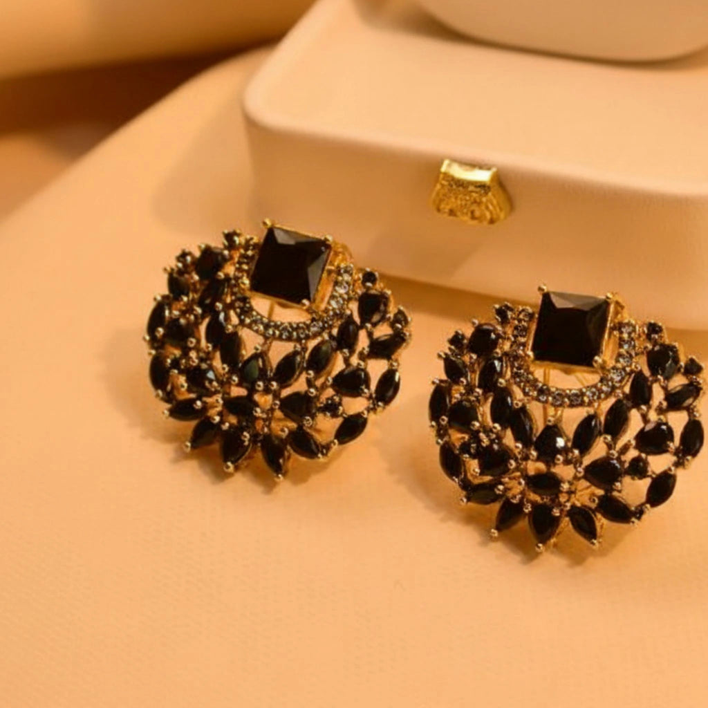 Statement Stud Earrings - Jewel by JF