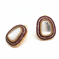 Teardrop Stud Earrings - Jewel by JF