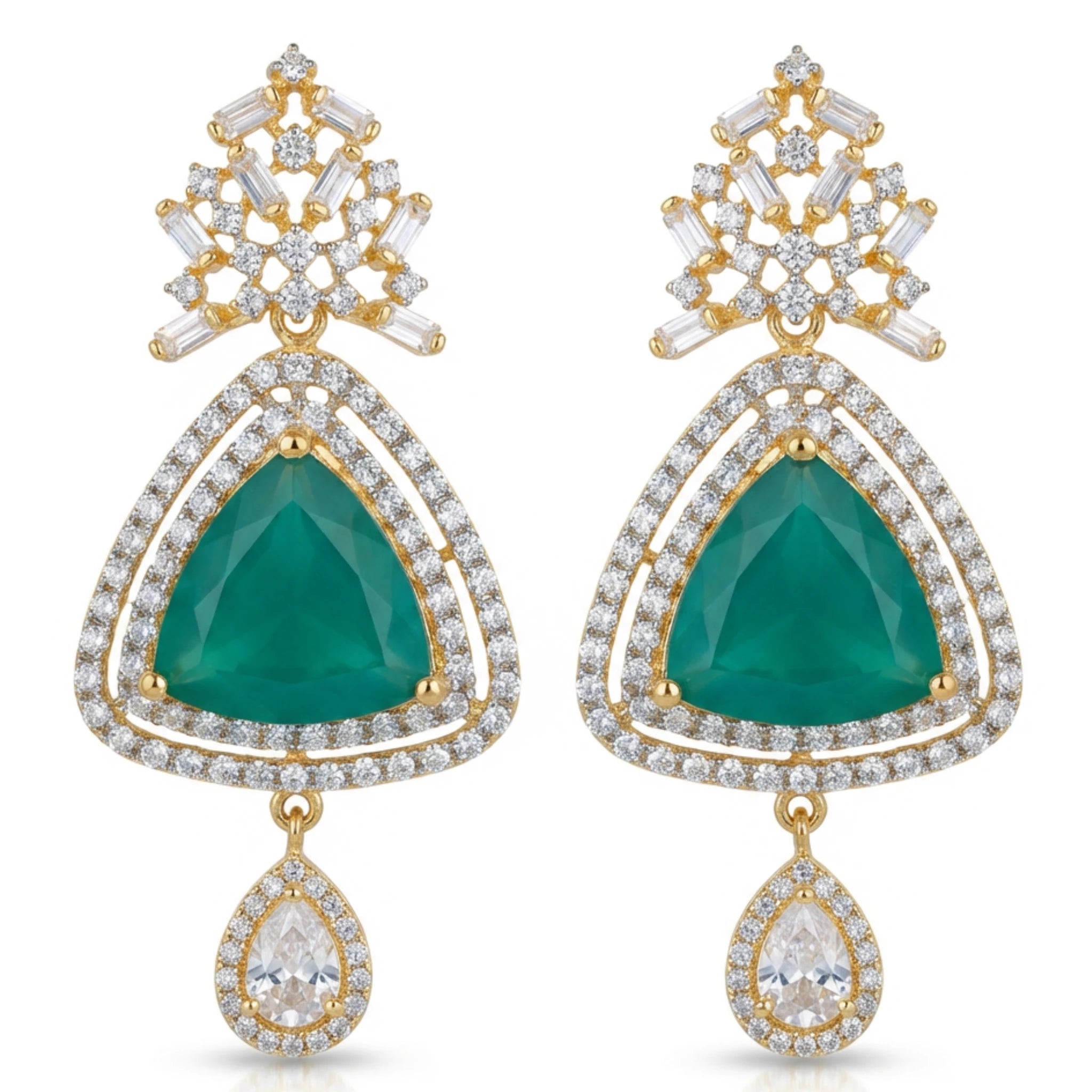 Trillium Drop Earrings - Jewel by JF