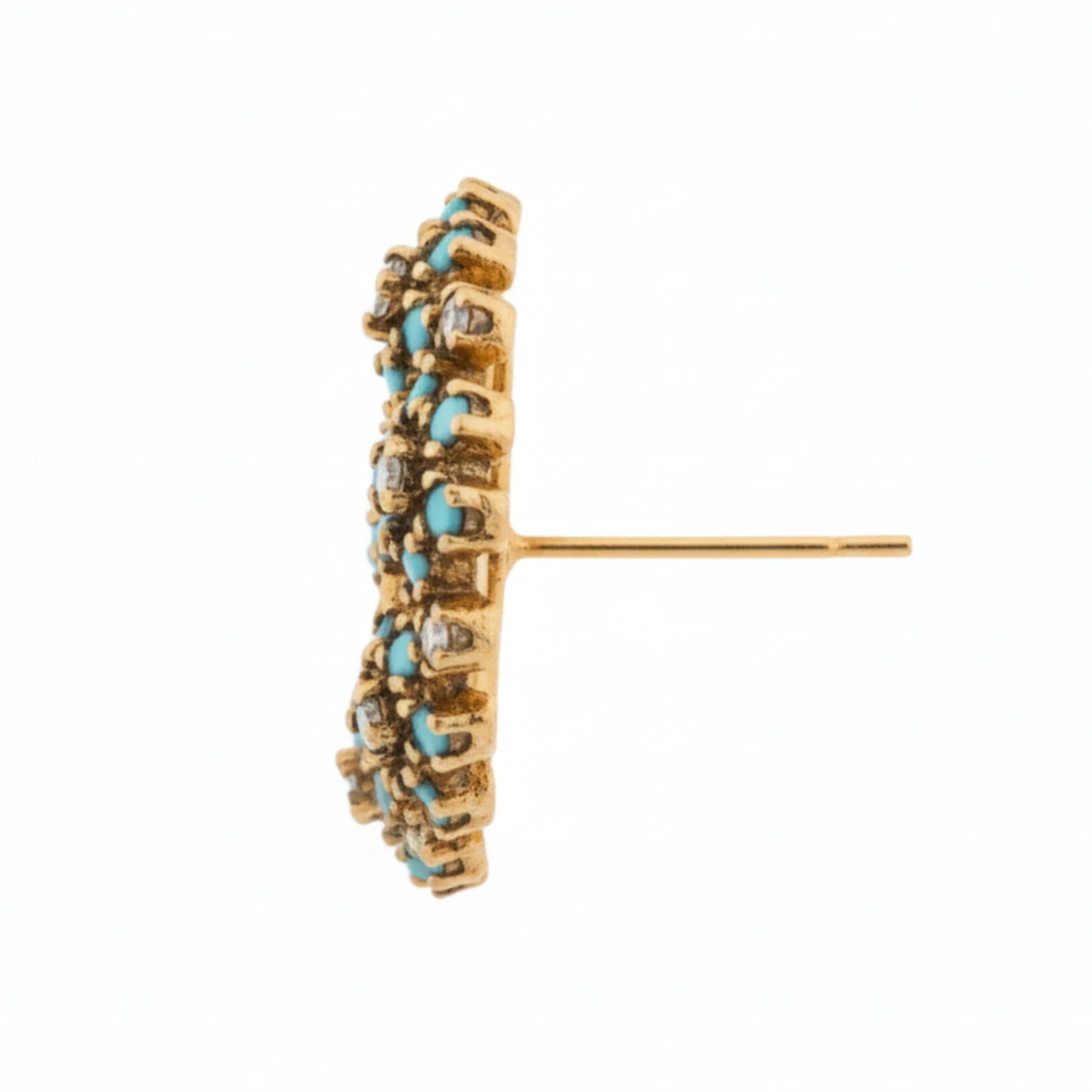 Turquoise Garland Earrings - Jewel by JF